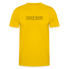 Jesus won! Men's Functional T-Shirt - egg yellow