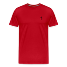 Cross Men’s Premium T-Shirt - red