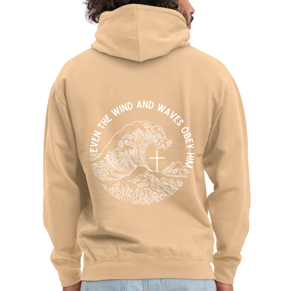 Wind an Waves Unisex Hoodie - peach