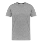 Cross Men’s Premium T-Shirt - heather grey