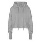 Image of God Cropped Women’s Hoodie - heather grey