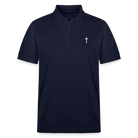 Cross Organic Unisex Polo Shirt - navy