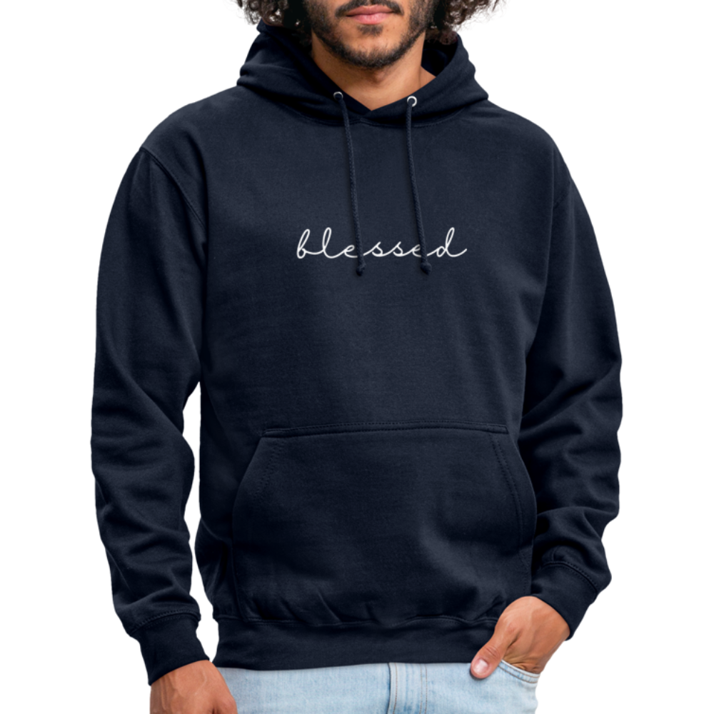 Blessed Unisex Hoodie - navy