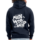 Made to Worship Unisex Hoodie - navy