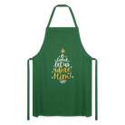 Christmas Cooking Apron - green