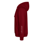 Cross / 1 of a kind Unisex Hoodie - burgundy