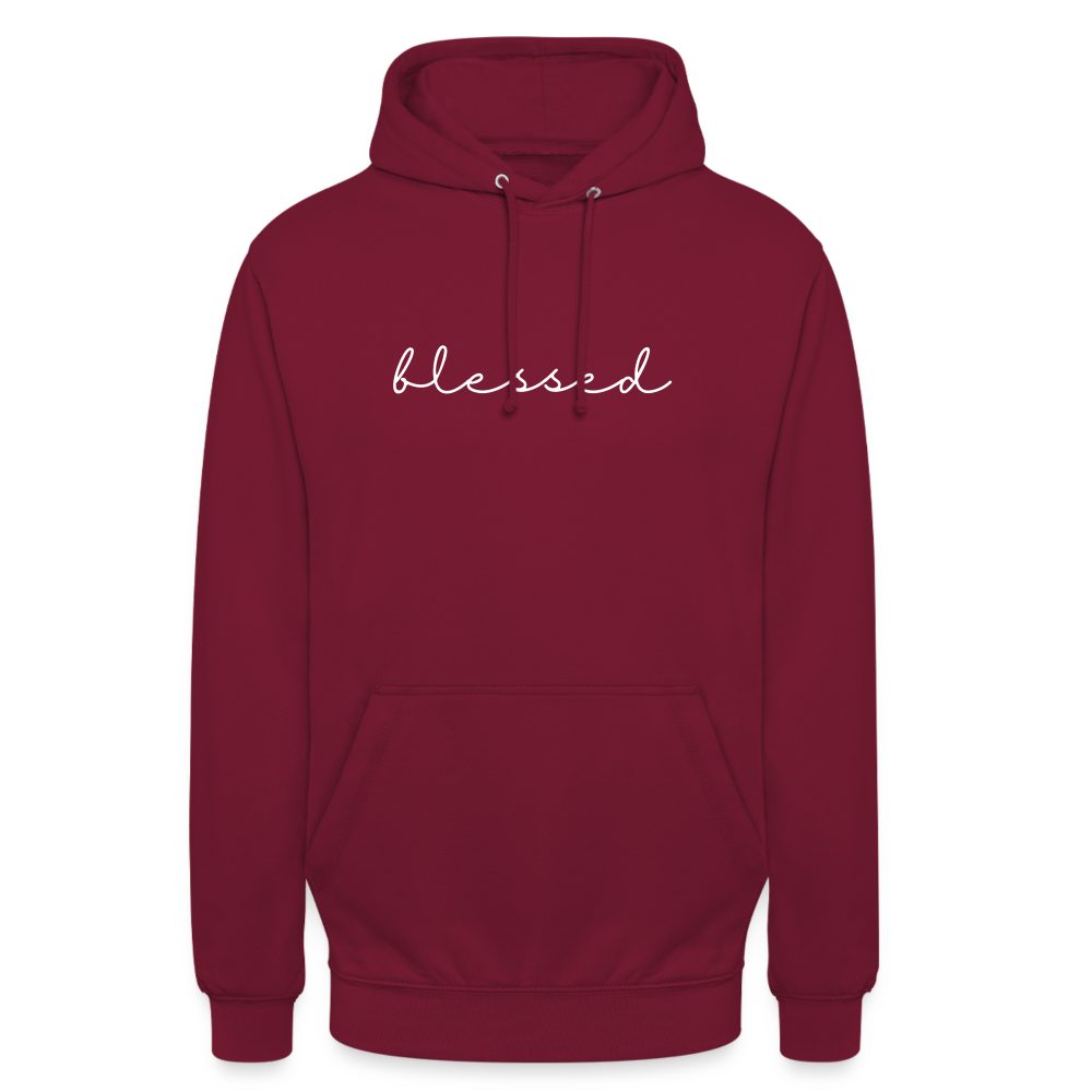 Blessed Unisex Hoodie - bordeaux