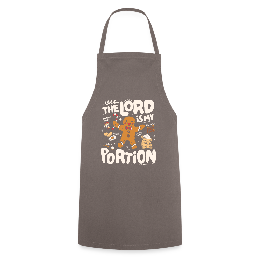 Christmas Cooking Apron - grey