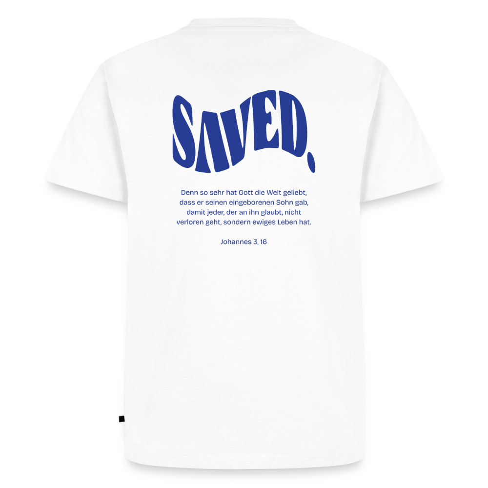 Saved Men’s Premium T-Shirt - white
