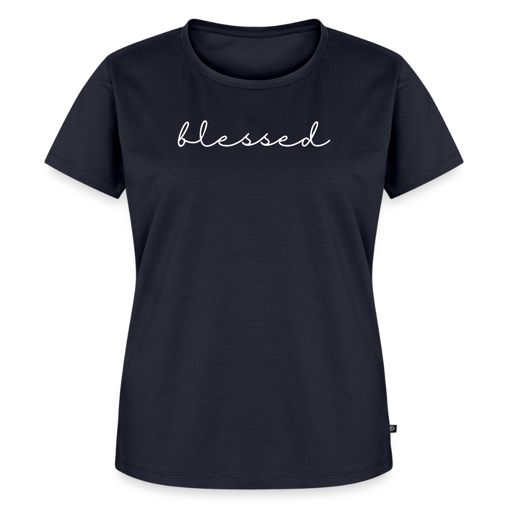 Blessed Women’s Premium T-Shirt - navy