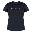 Blessed Women’s Premium T-Shirt - navy