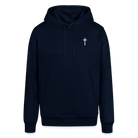 Cross Unisex Organic Hoodie - navy