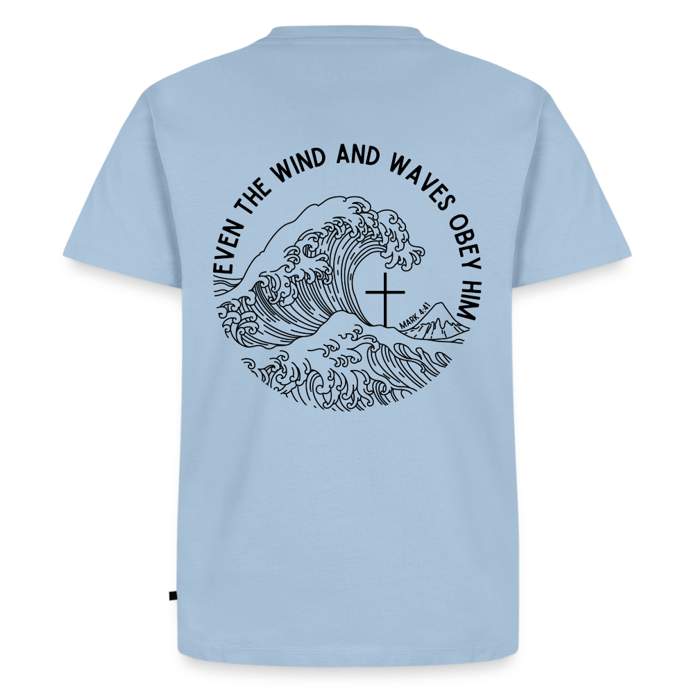 Wind and Waves Men’s Premium T-Shirt - light blue