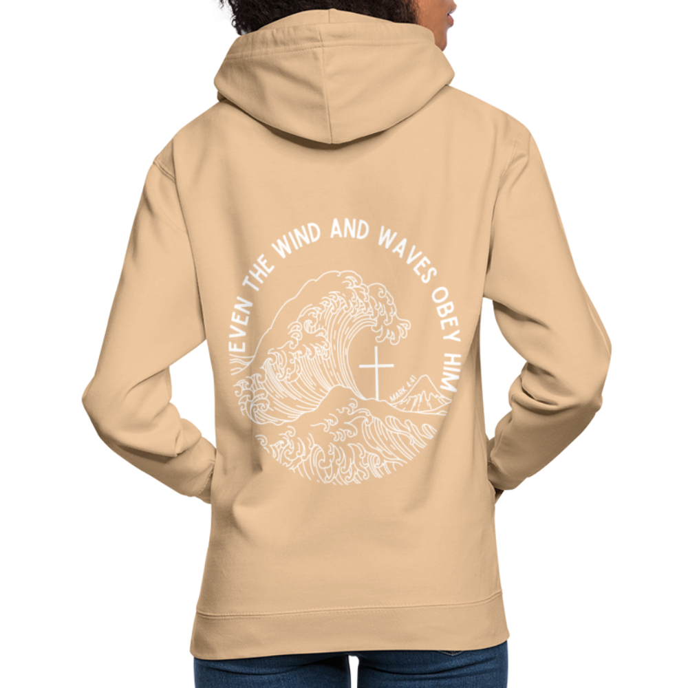 Wind an Waves Unisex Hoodie - peach