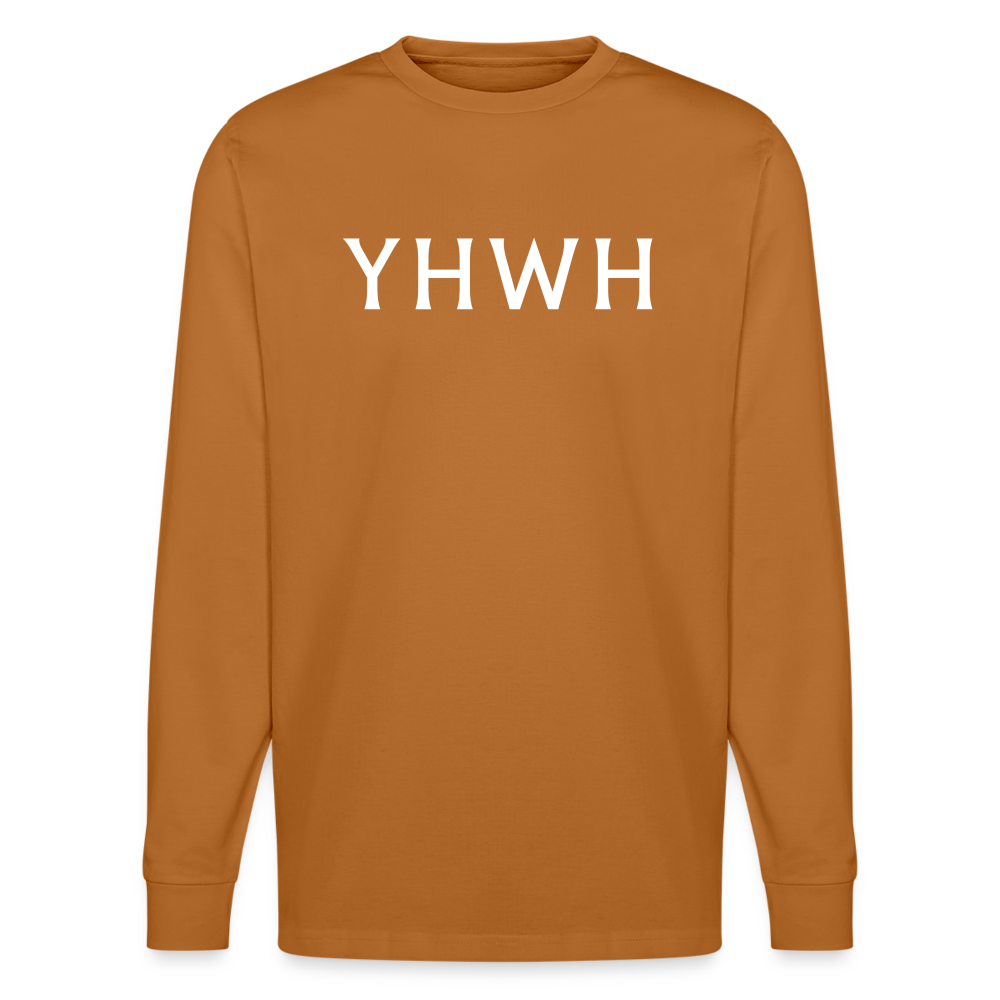 YHWH  Unisex Organic Longsleeve Shirt - day fall