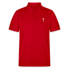 Cross Organic Unisex Polo Shirt 2.0 - red