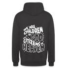 Children of God Unisex Hoodie - charcoal grey