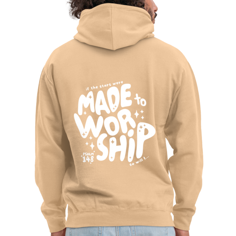 Made to Worship Unisex Hoodie - peach