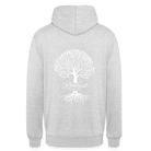 Rooted Unisex Hoodie - light heather grey