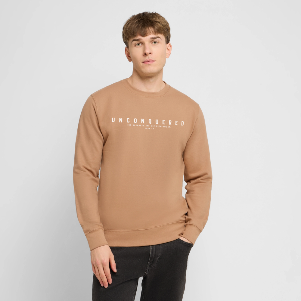 Unconquered Unisex Sweatshirt - mocha