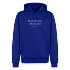 STRONG & COURAGEOUS Men’s Premium Hoodie - royal blue