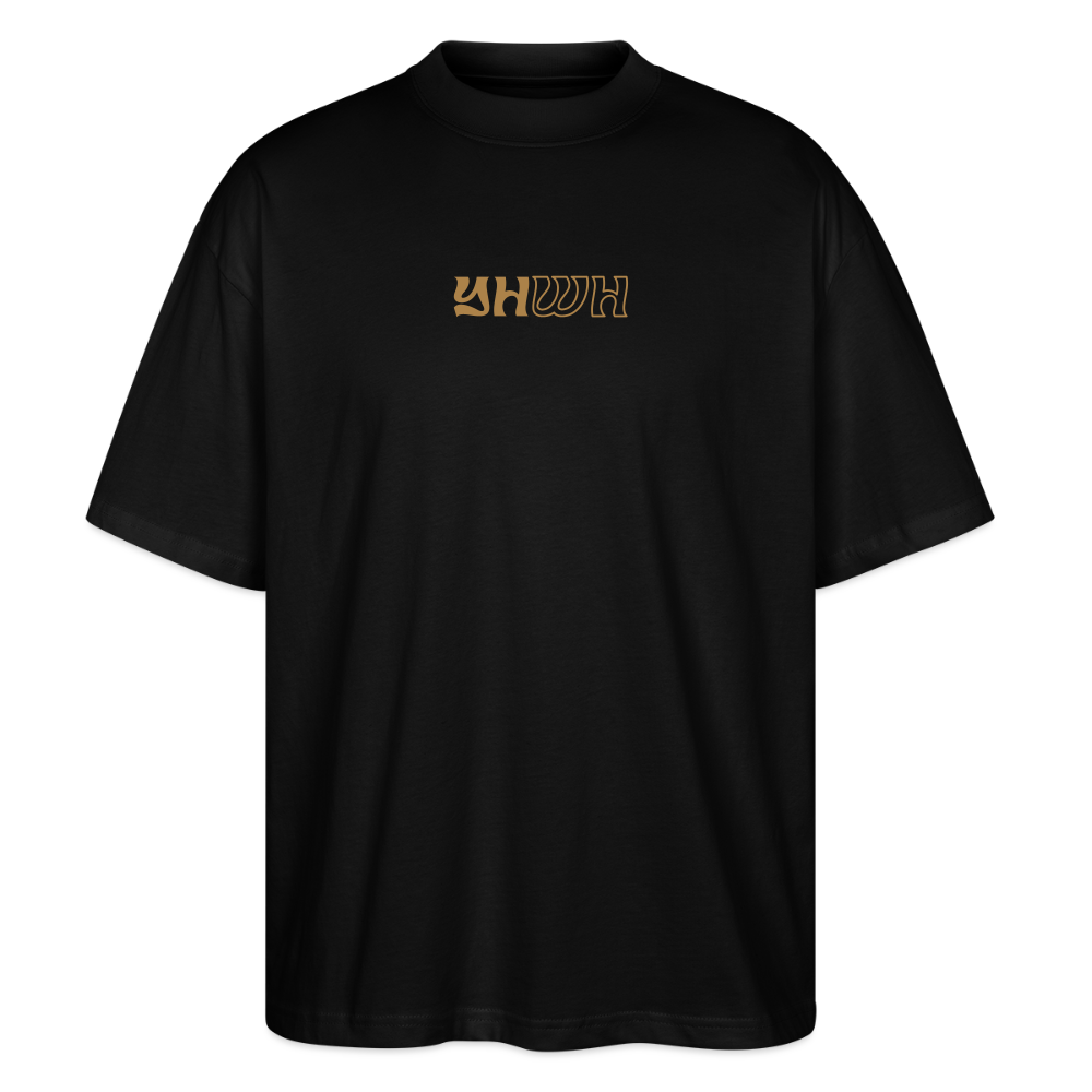 Yaweh Oversize Unisex Organic T-shirt - black