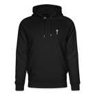 Cross Unisex Organic Hoodie - black