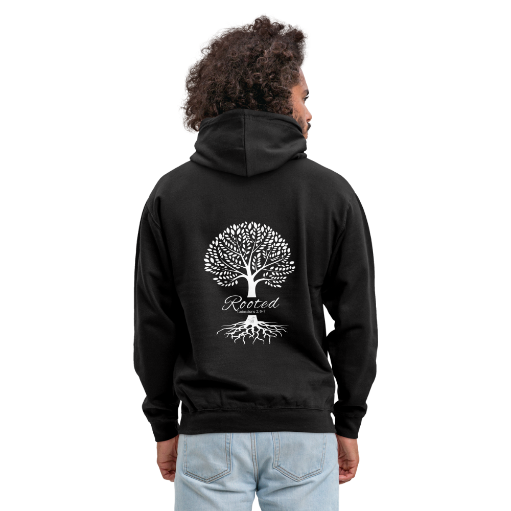 Rooted Unisex Hoodie - black