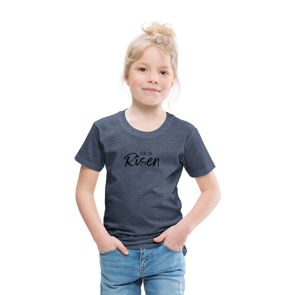 He is Risen Kids' Premium T-Shirt - heather blue