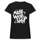 Made to Worship Women’s Oversize T-Shirt - black