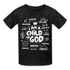 Child of God Kids T-Shirt - black
