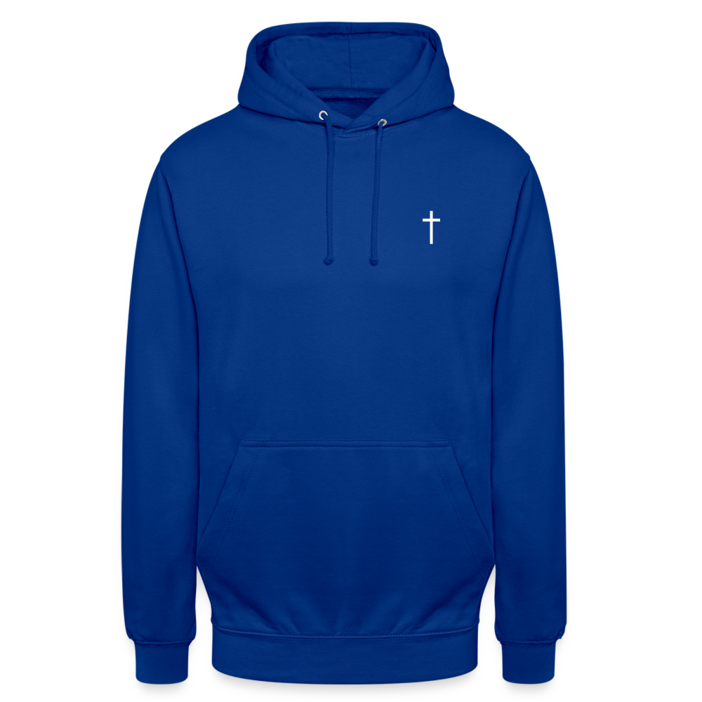 Cross Unisex Hoodie - bright royal