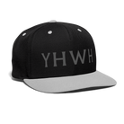 YHWH Snapback Cap - black/grey