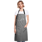 Joy in the house of the Lord Artisan Apron - grey/black