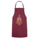 Christmas Cooking Apron - bordeaux