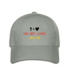 You are loved  Flexfit Cap - green-grey