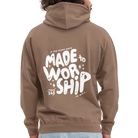 Made to Worship Unisex Hoodie - mocha