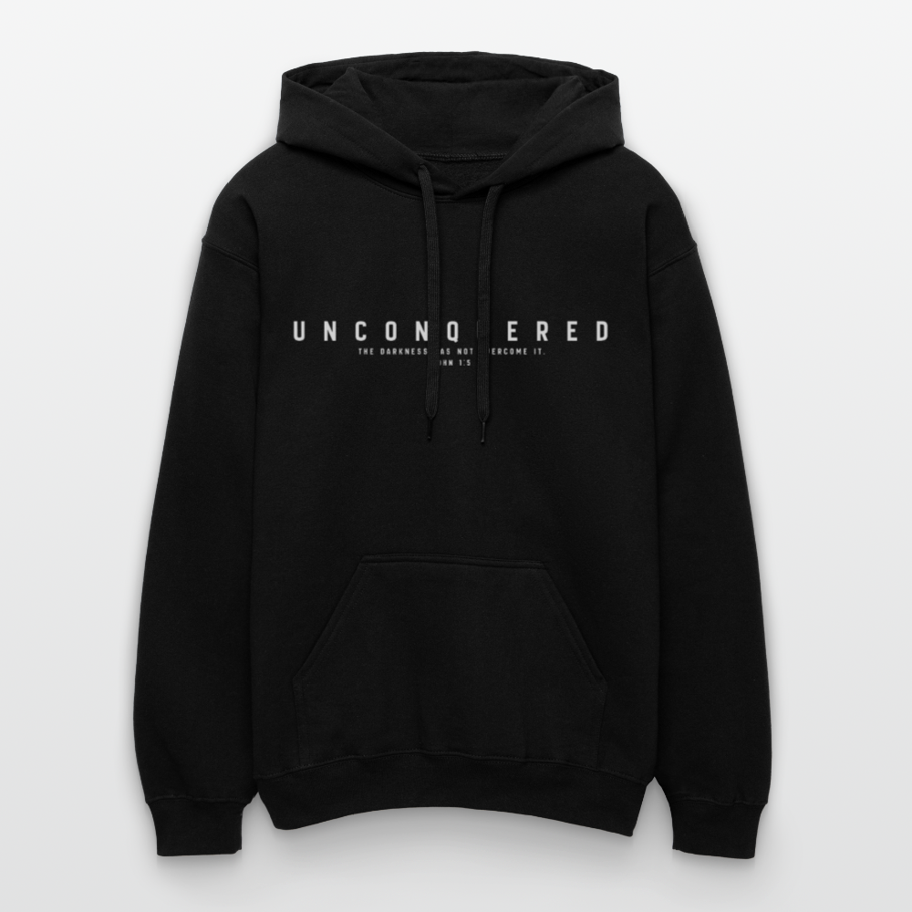 Unconquered Unisex Softstyle® Midweight Hoodie - black