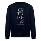 Joy to the world Unisex Organic Sweatshirt - navy