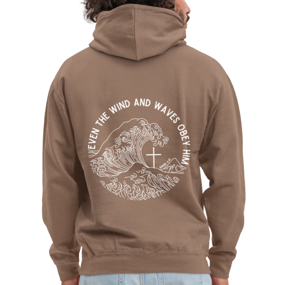 Wind an Waves Unisex Hoodie - mocha