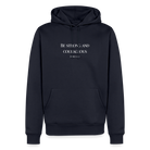 STRONG & COURAGEOUS Men’s Premium Hoodie - navy