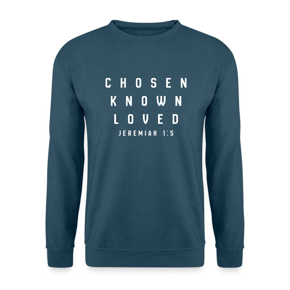 Chosen Unisex Sweatshirt - indigo blue
