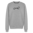 Saved by grace Men’s Premium Sweatshirt - heather grey