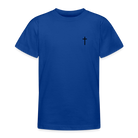 Cross Teenage T-Shirt - royal blue