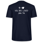 You are loved Unisex T-Shirt - navy
