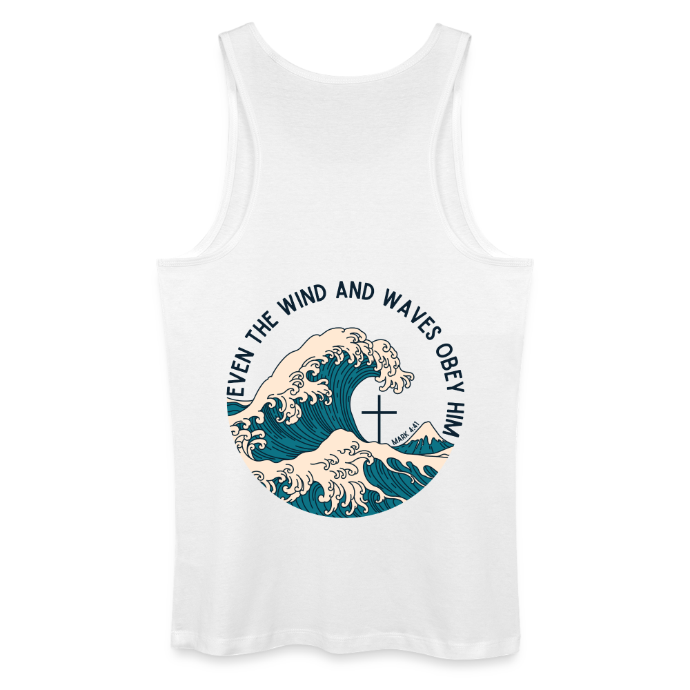 Wind and Waves Men’s Organic vest - white