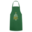 Christmas Cooking Apron - green