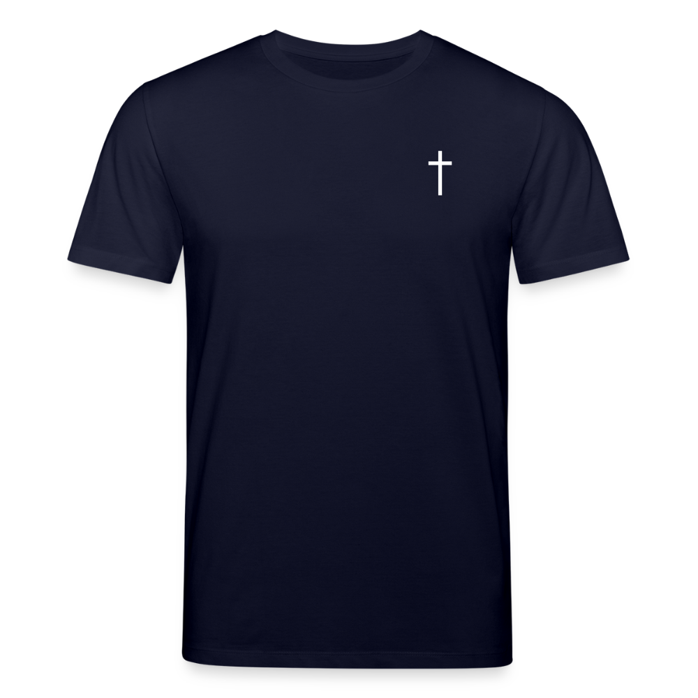 God is enough Unisex Organic T-Shirt - navy