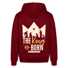 Christmas Hoodie by Stanley & Stella - burgundy