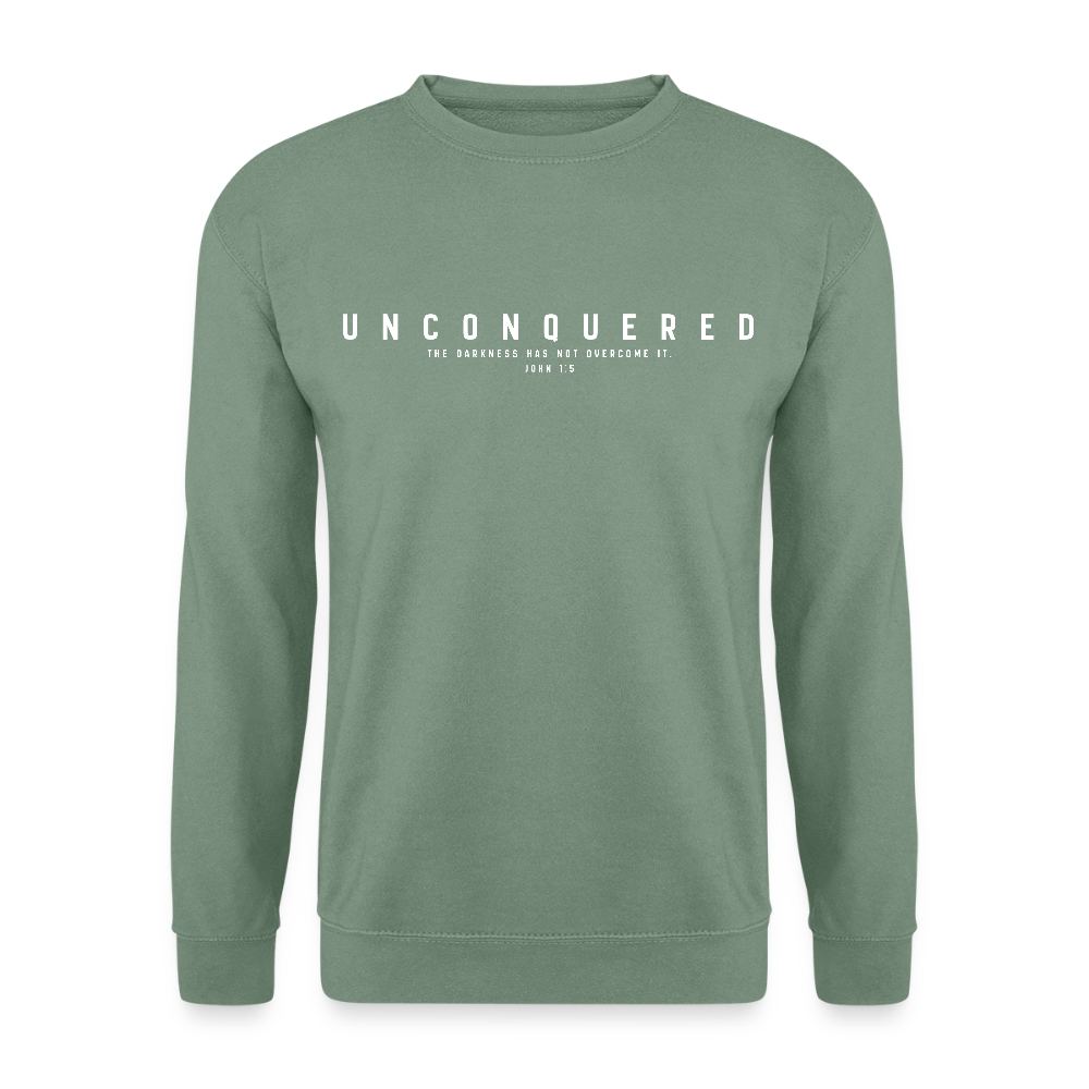 Unconquered Unisex Sweatshirt - steel green